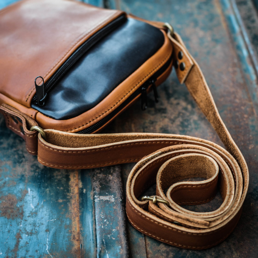 Sacoche pour homme en cuir - Yvanoe Maroquinerie