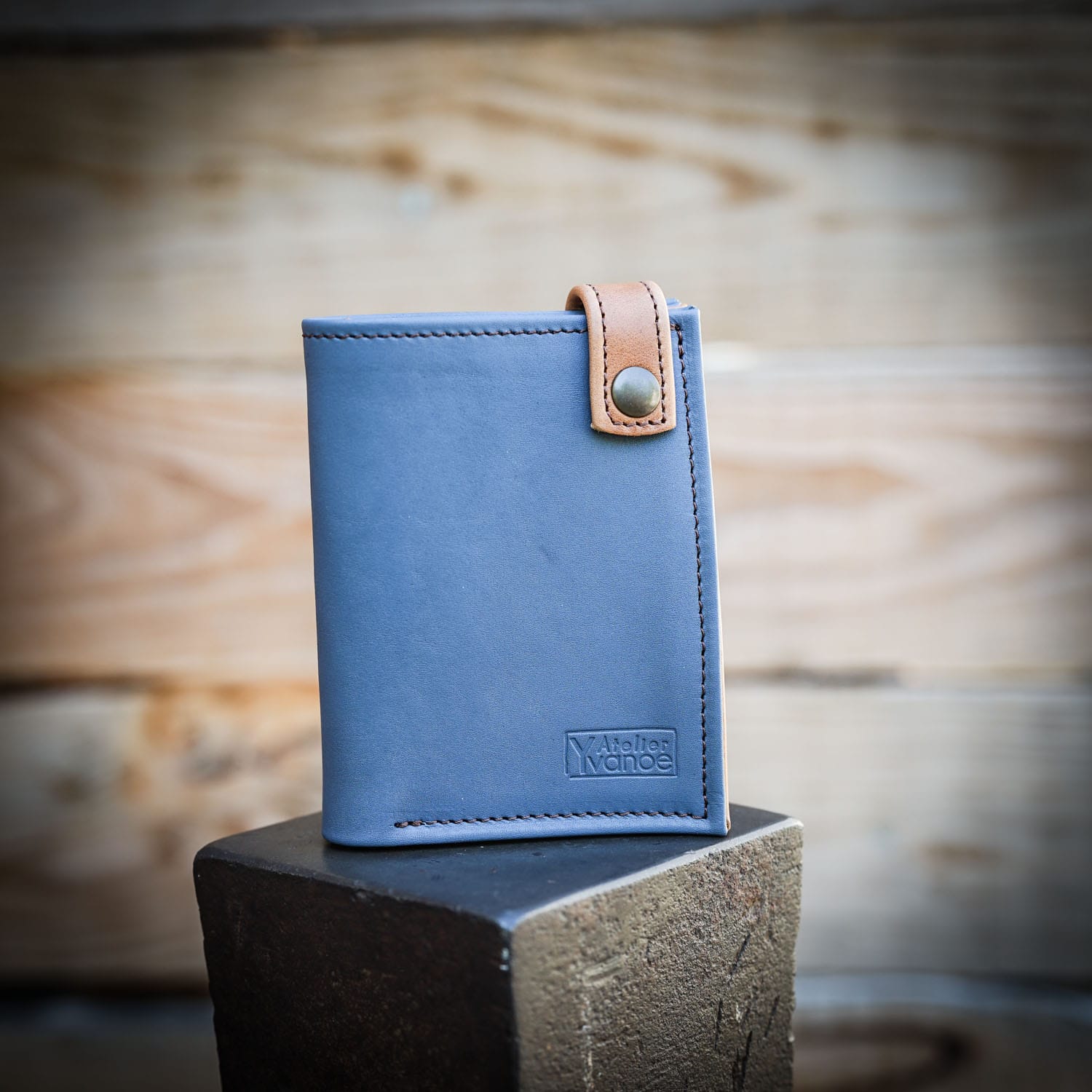 Porte feuille cuir artisanal