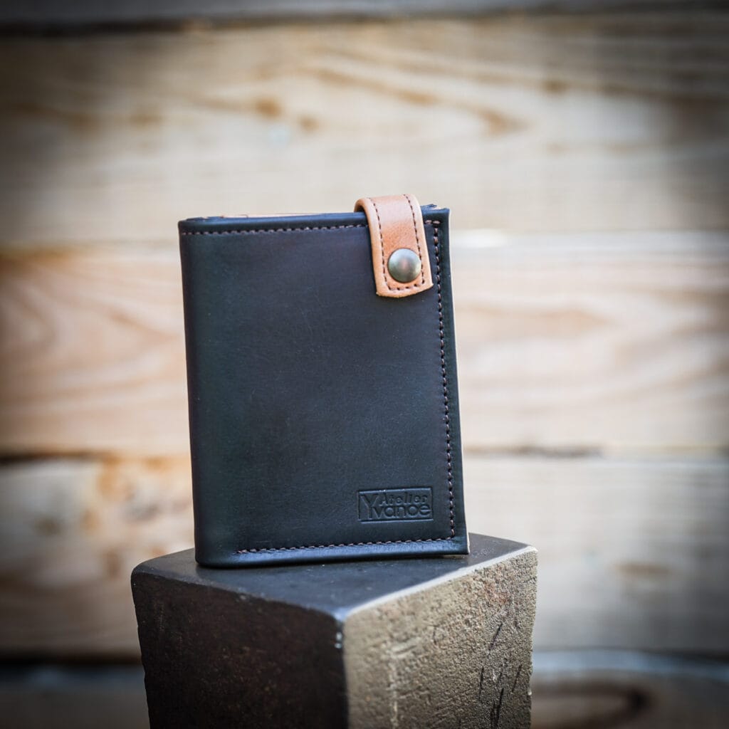 Porte feuille cuir artisanal