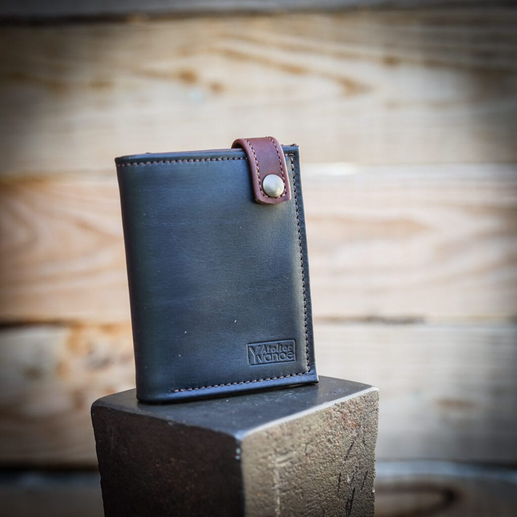 Porte feuille cuir artisanal