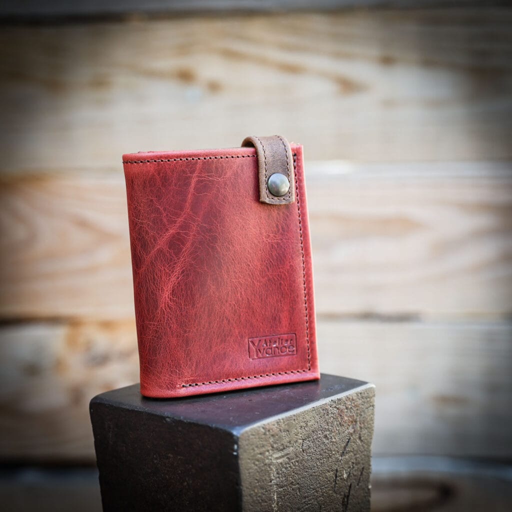 Porte feuille cuir artisanal
