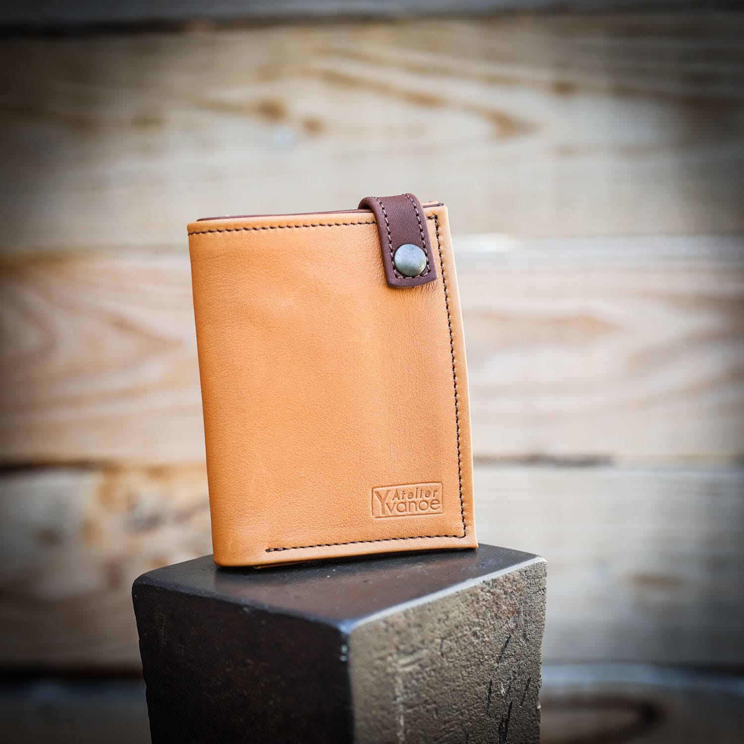 Porte feuille cuir artisanal