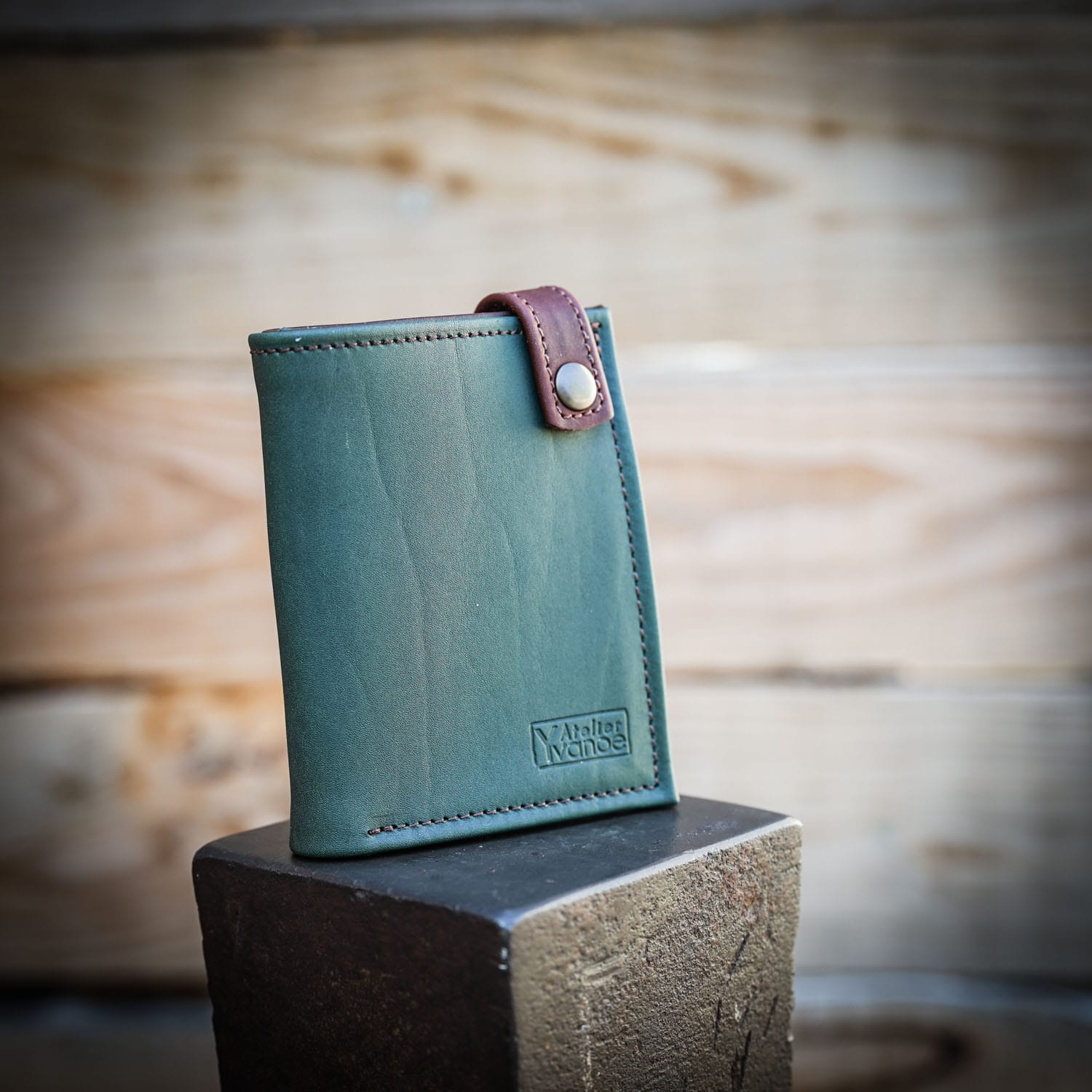 Porte feuille cuir artisanal