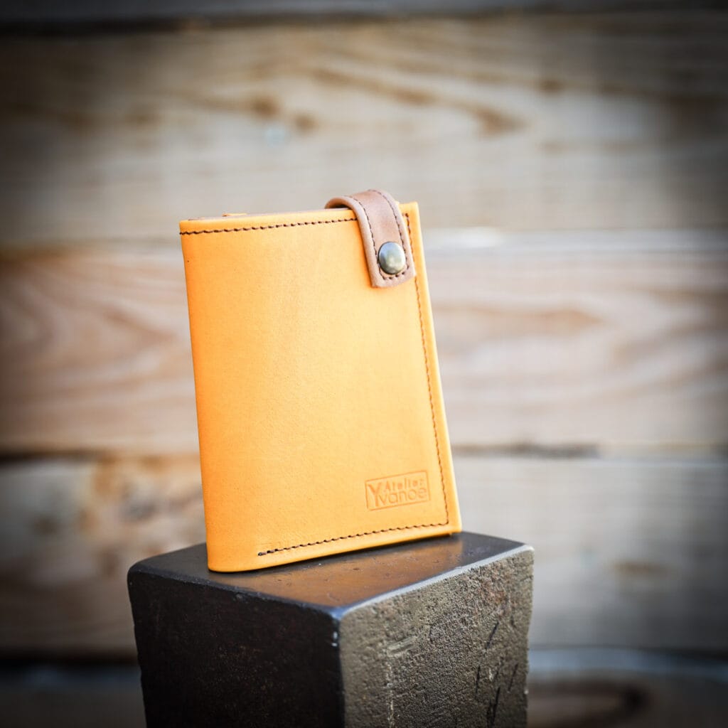 Porte feuille cuir artisanal