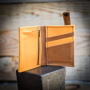 Porte feuille cuir artisanal
