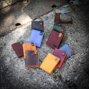 Porte feuille cuir artisanal
