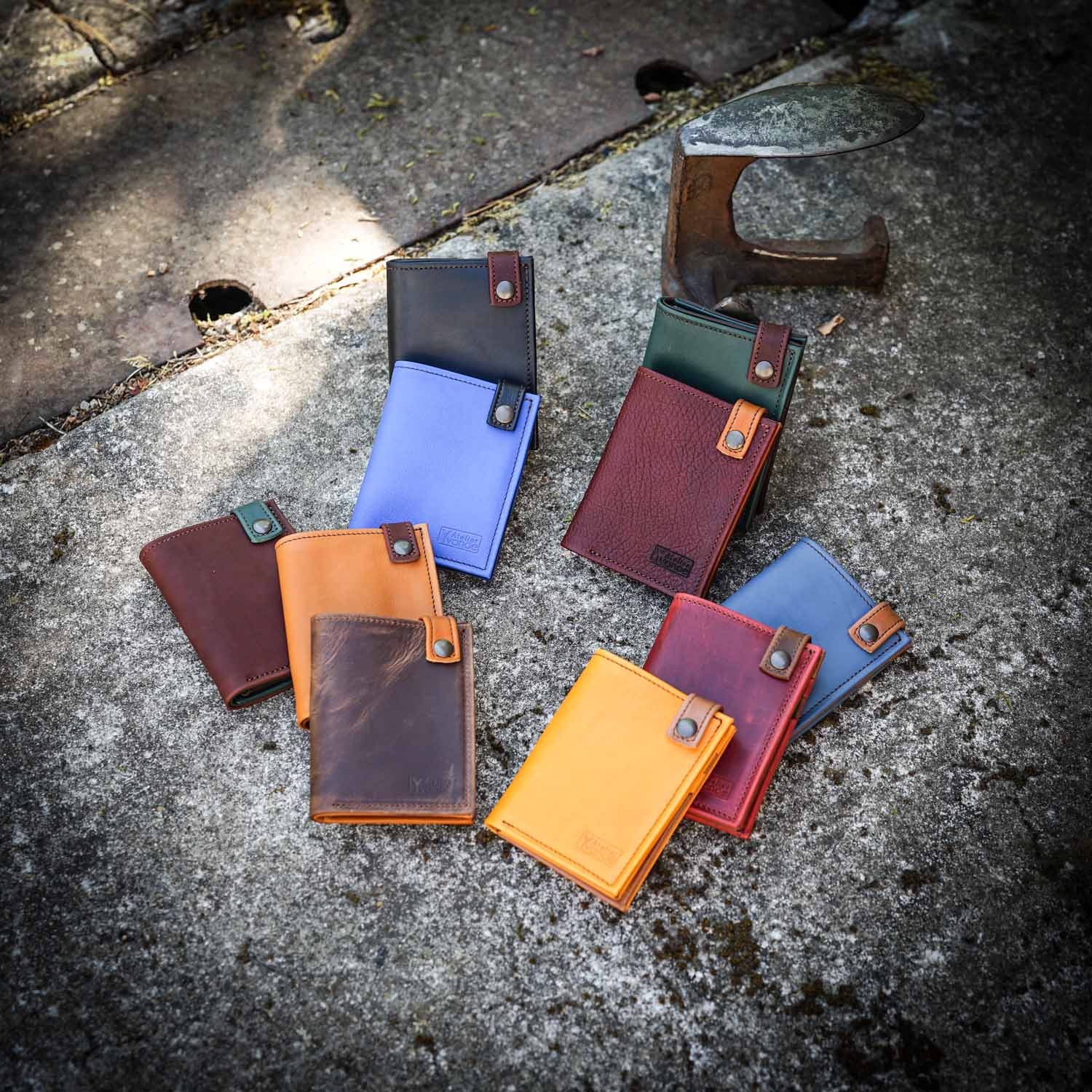 Porte feuille cuir artisanal
