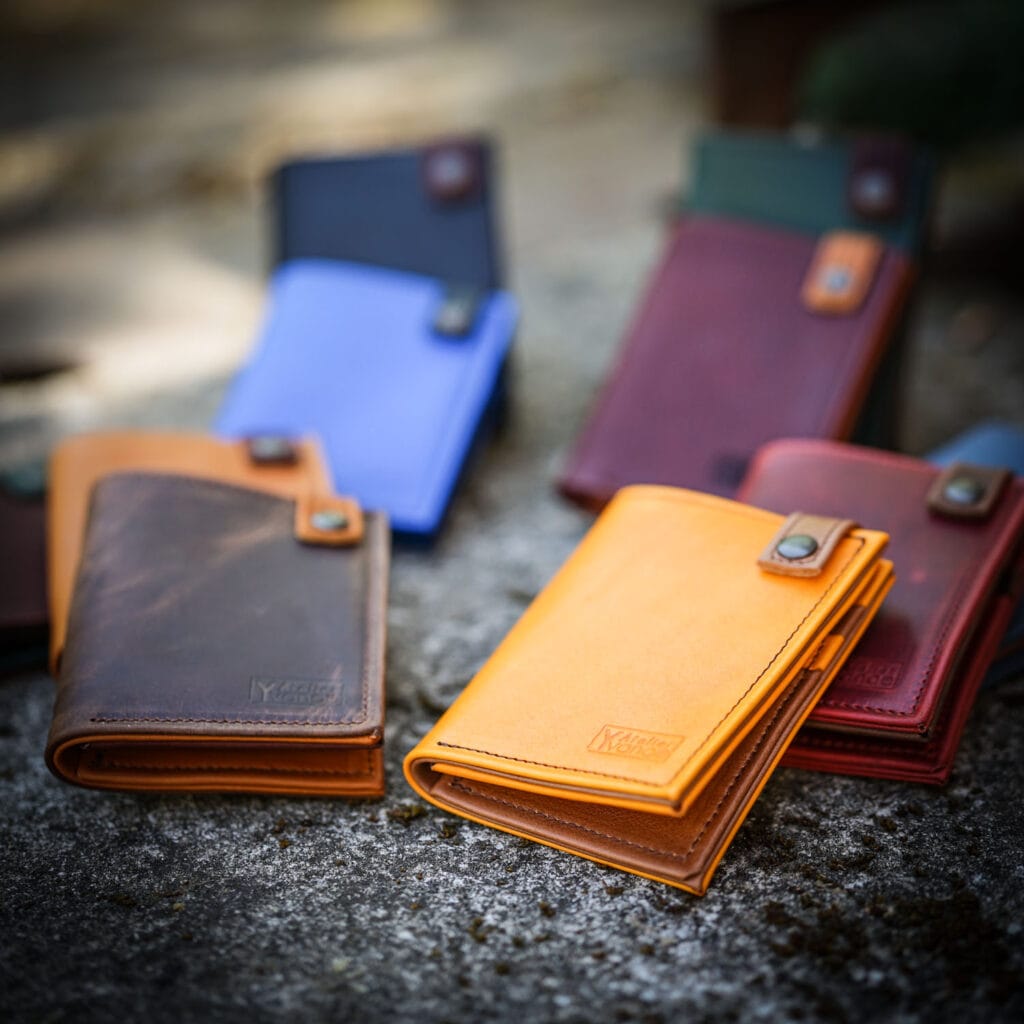 Porte feuille cuir artisanal