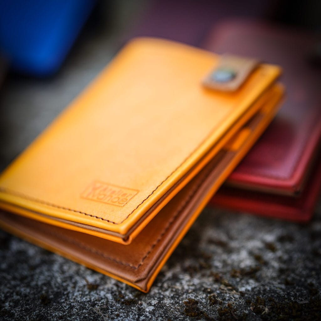 Porte feuille cuir artisanal