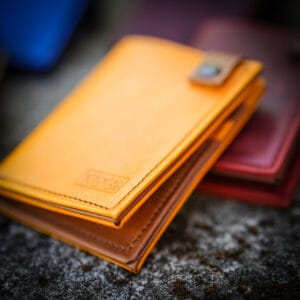 Porte feuille cuir artisanal