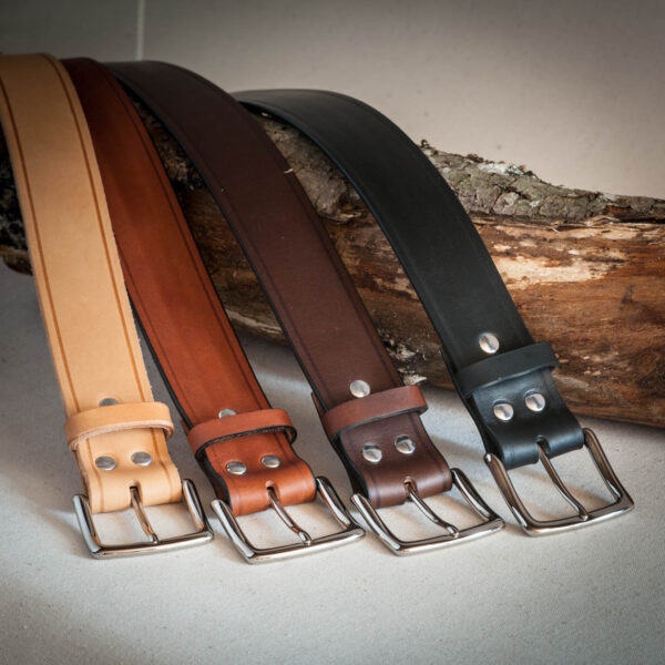 Ceinture large à boucle lyre, largeur 40mm