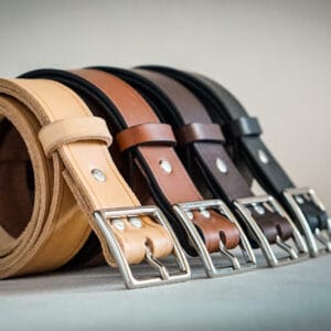 Ceinture classique boucle Rollo, laiton massif, largeur 35mm – Image 5