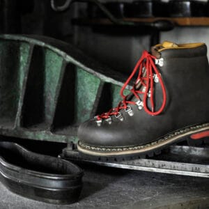 Chaussure N°3 sur presse