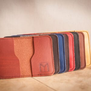 Porte carte cuir
