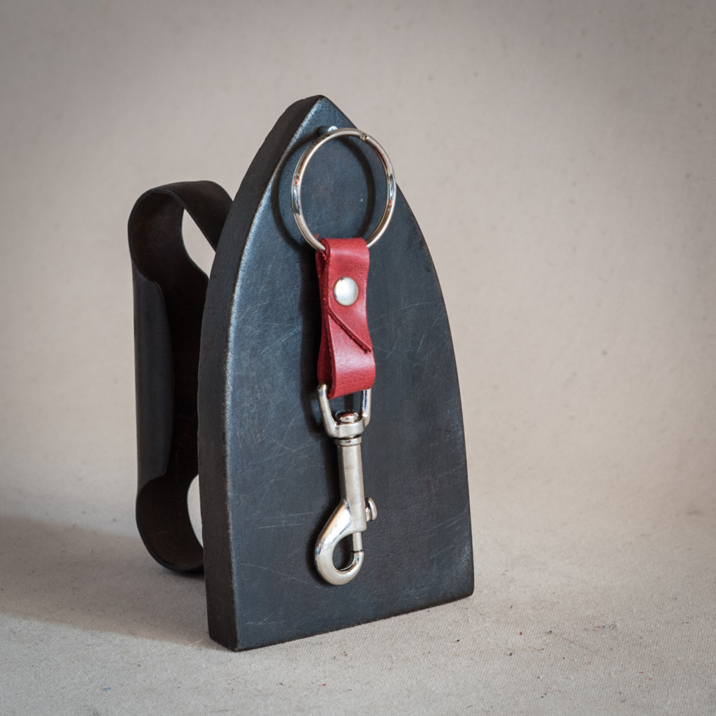 Petit porte-clés mousqueton