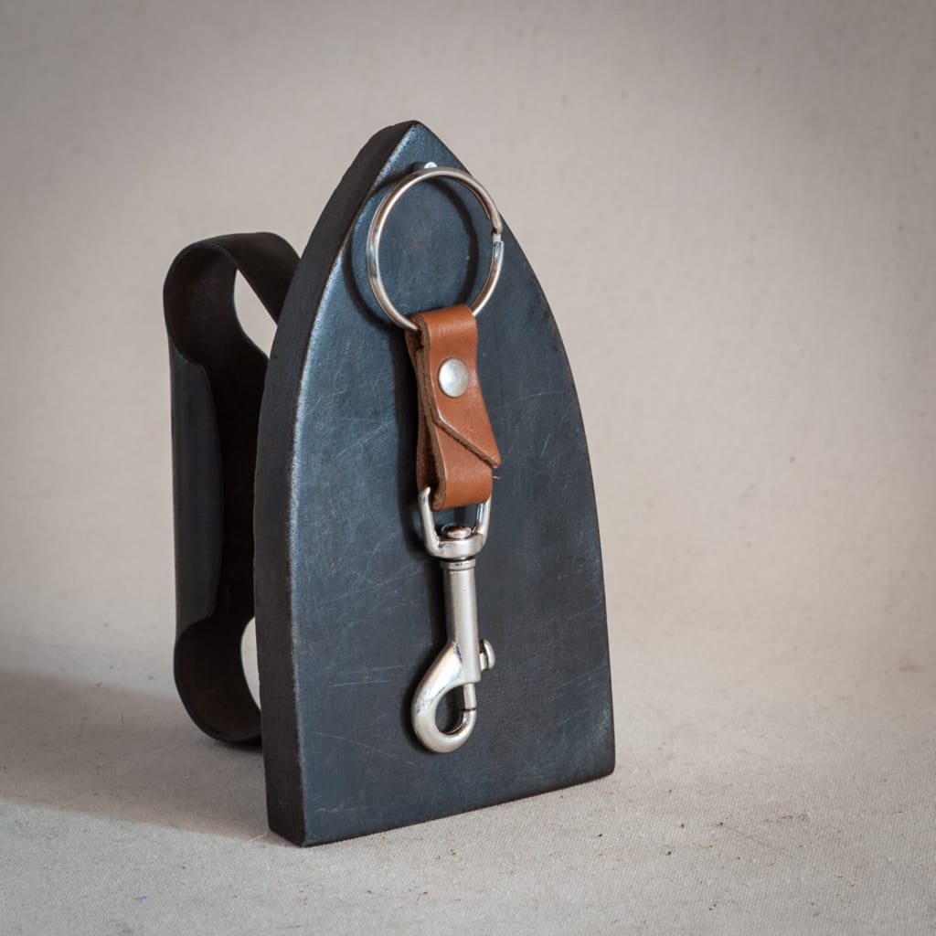 Petit porte-clés mousqueton