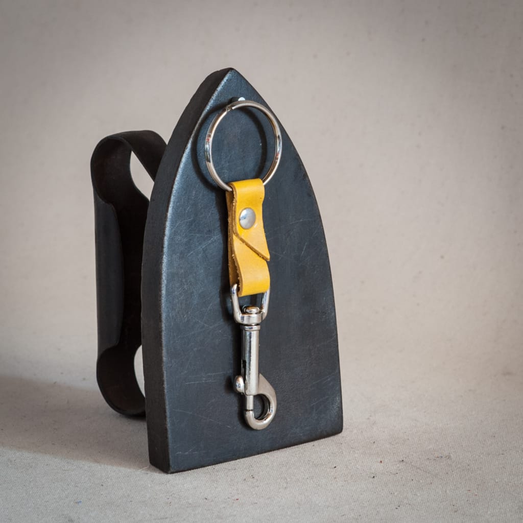 Petit porte-clés mousqueton