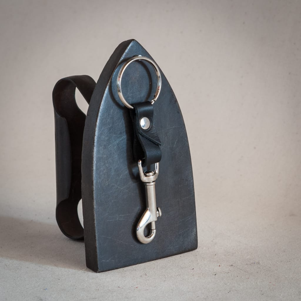 Petit porte-clés mousqueton