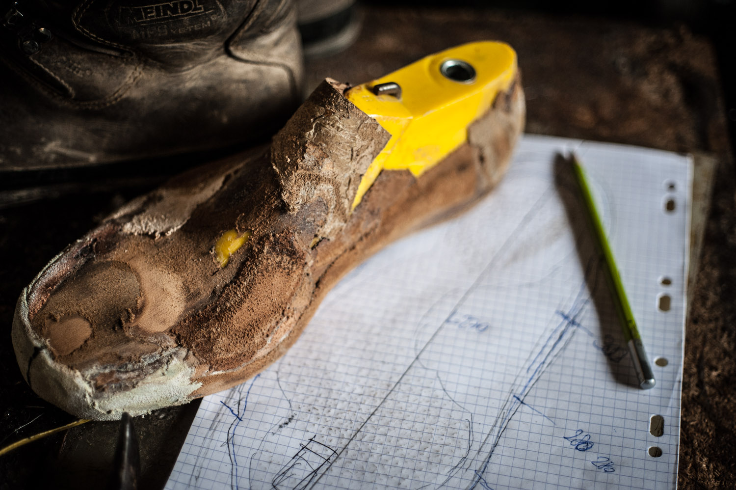 Prendre commande d&rsquo;une paire de chaussure