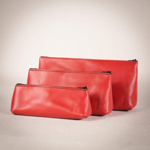 Trousse de voyage en cuir