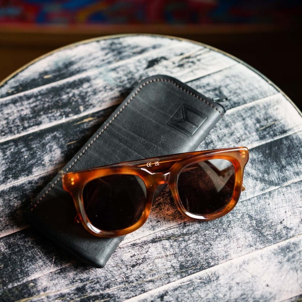 Étui lunettes de soleil souple