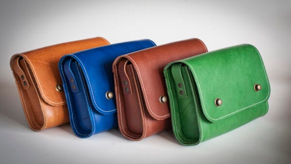 Picky, sacoche en cuir tannage végétal