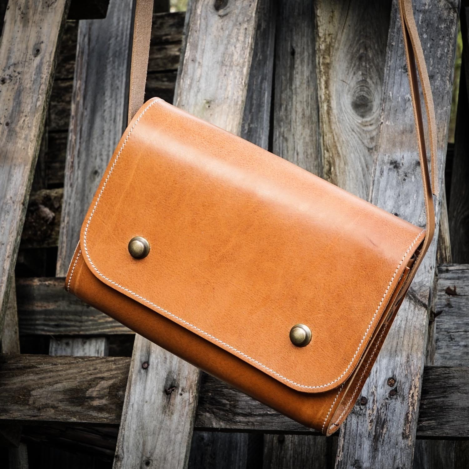 Picky, sacoche en cuir tannage végétal – Image 17
