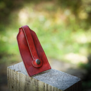 cloche a clef en cuir
