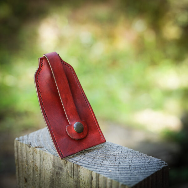 cloche a clef en cuir