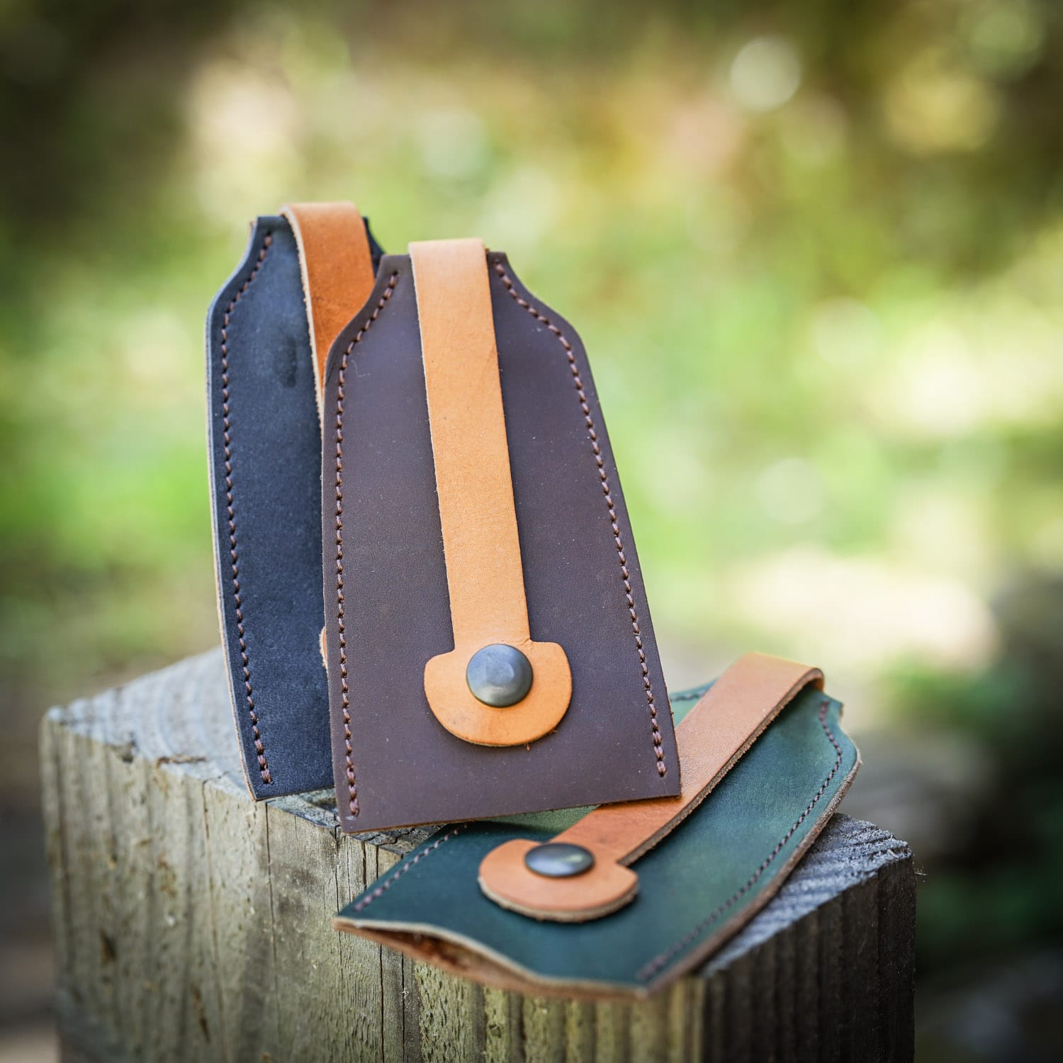 cloche a clef en cuir
