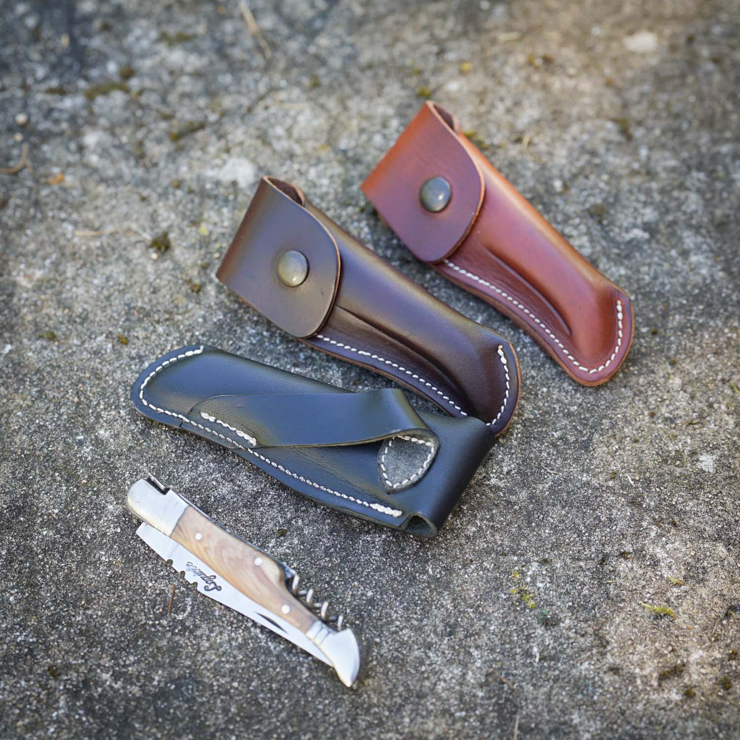 etui couteau laguiole