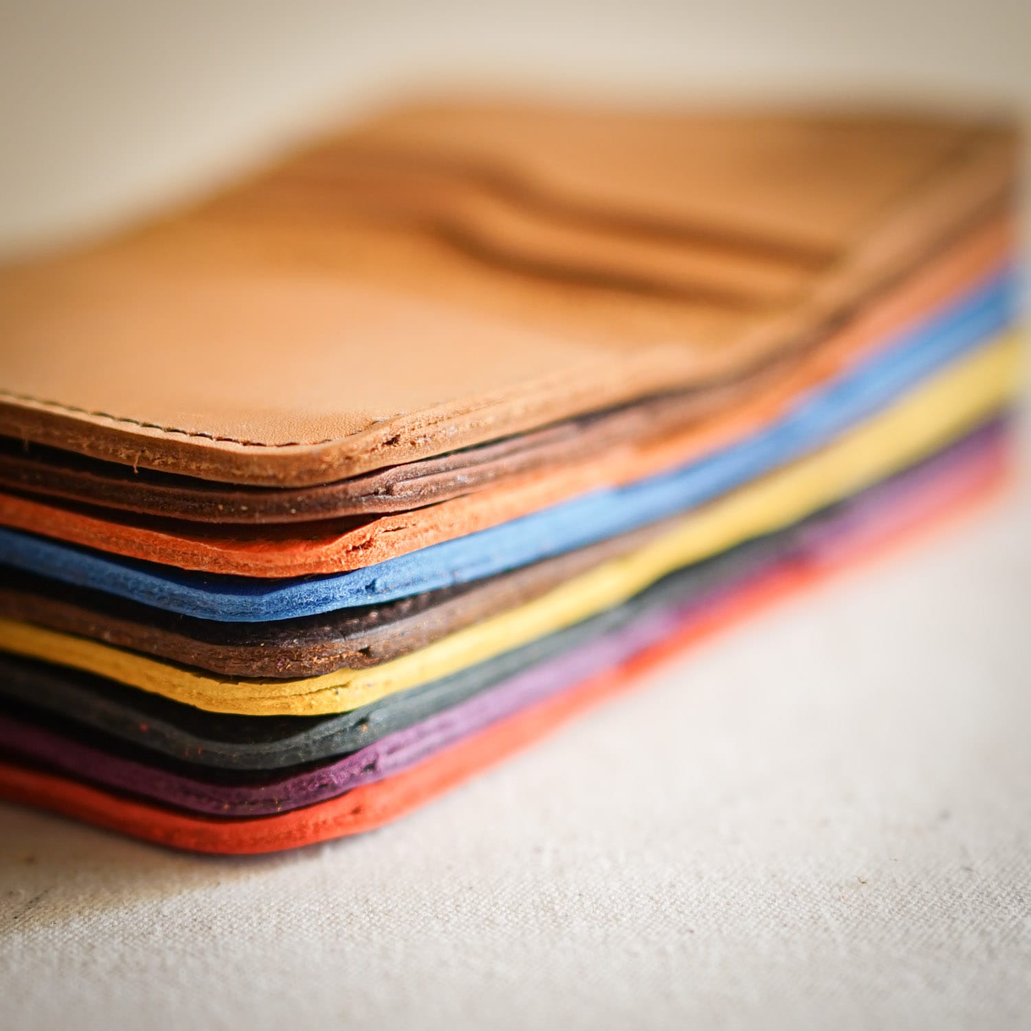 porte carte bicolores