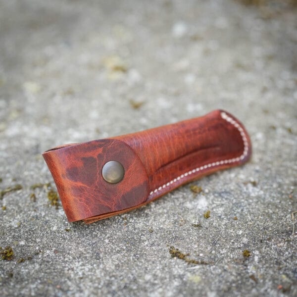 Etui couteau laguiole en cuir